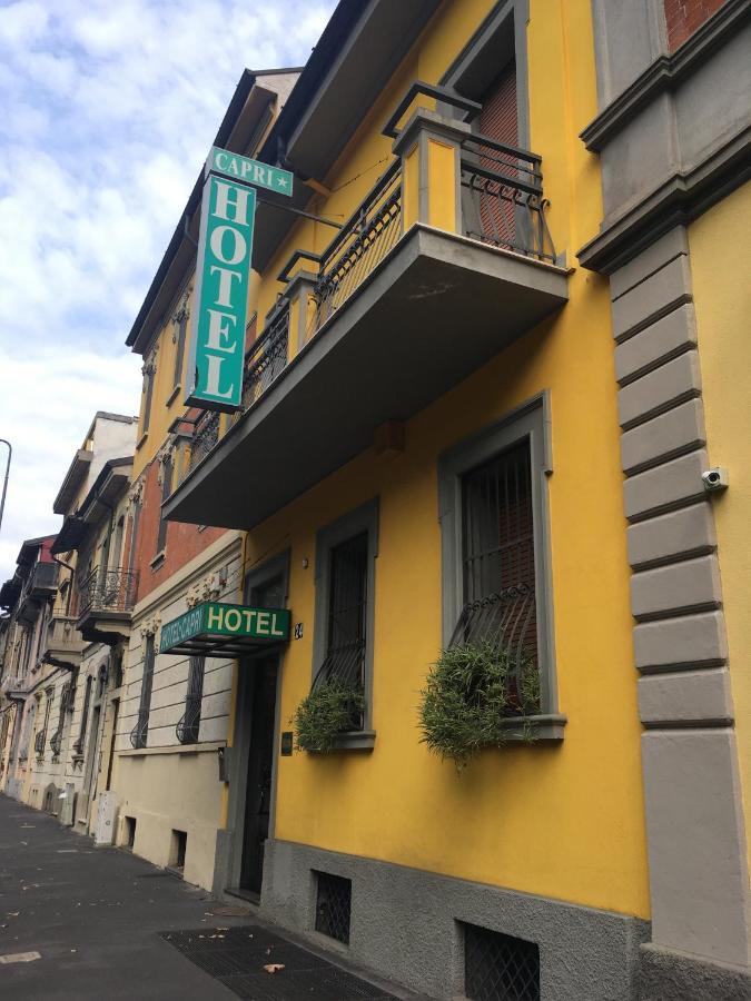 Hotel Capri Milán Exteriér fotografie